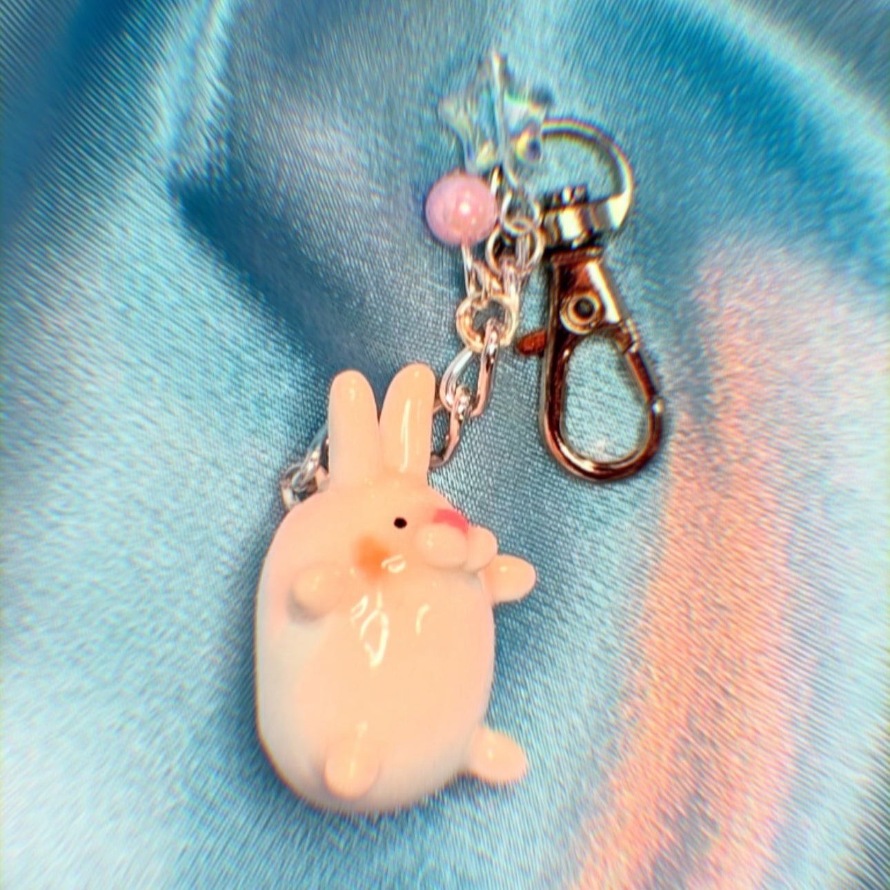 Big bunny keychain