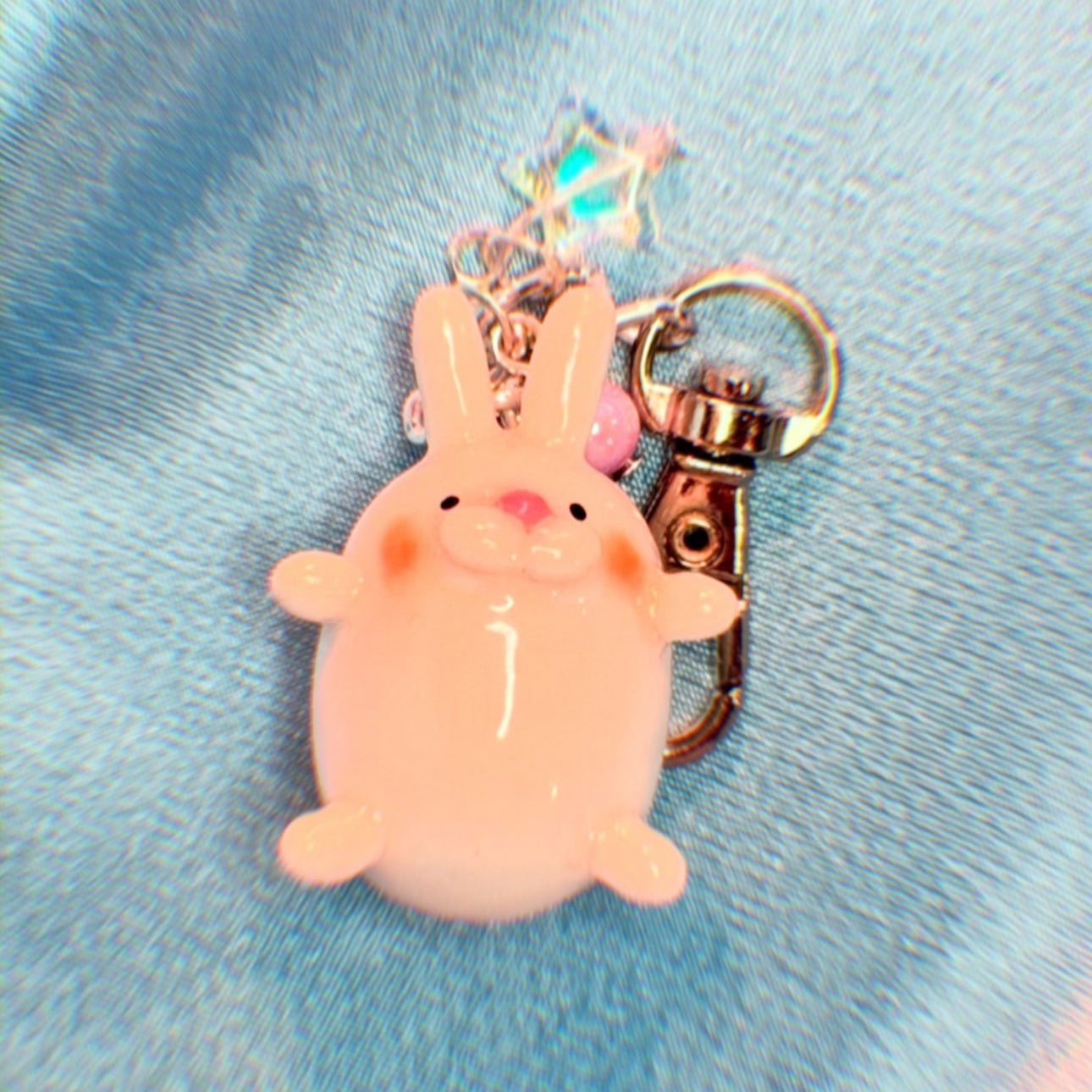 Big bunny keychain