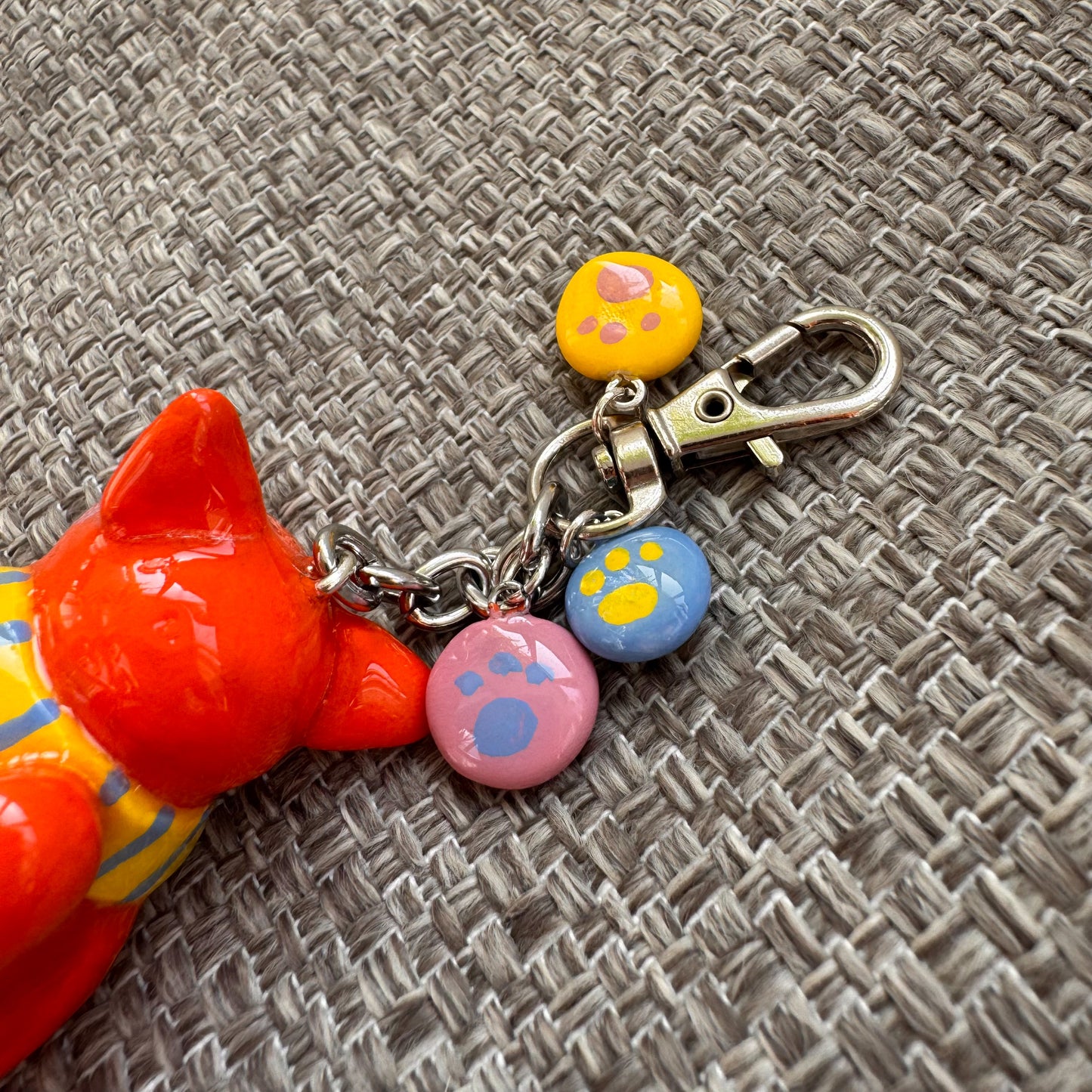 Red fox keychain