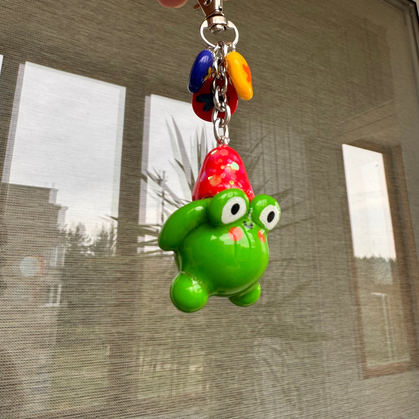 Frog keychain