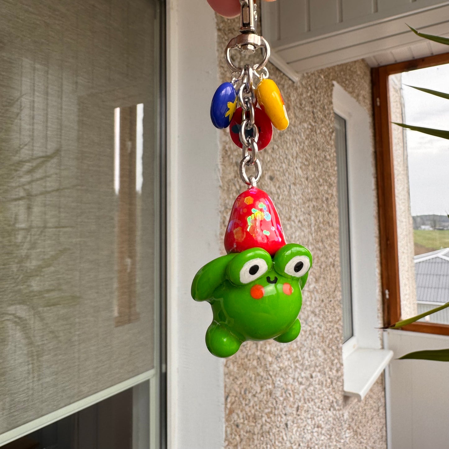 Frog keychain
