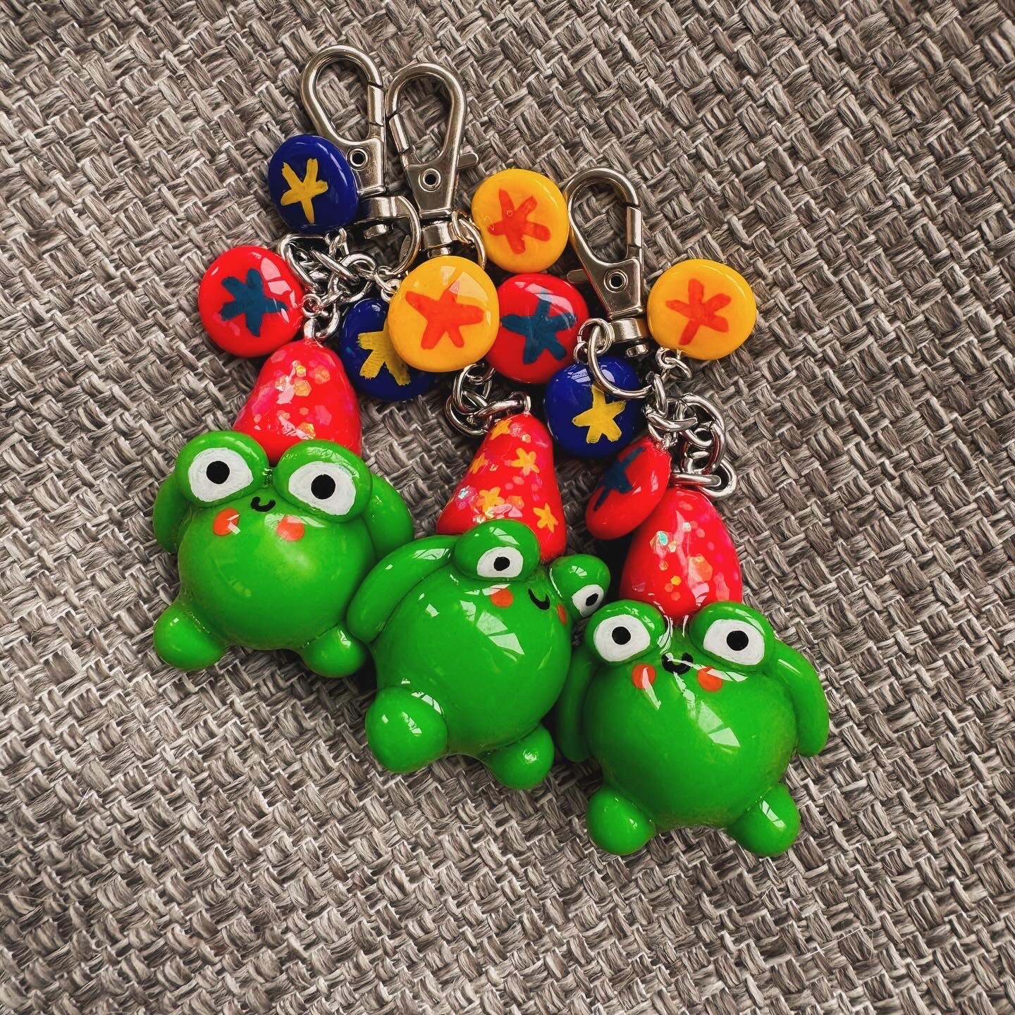Frog keychain