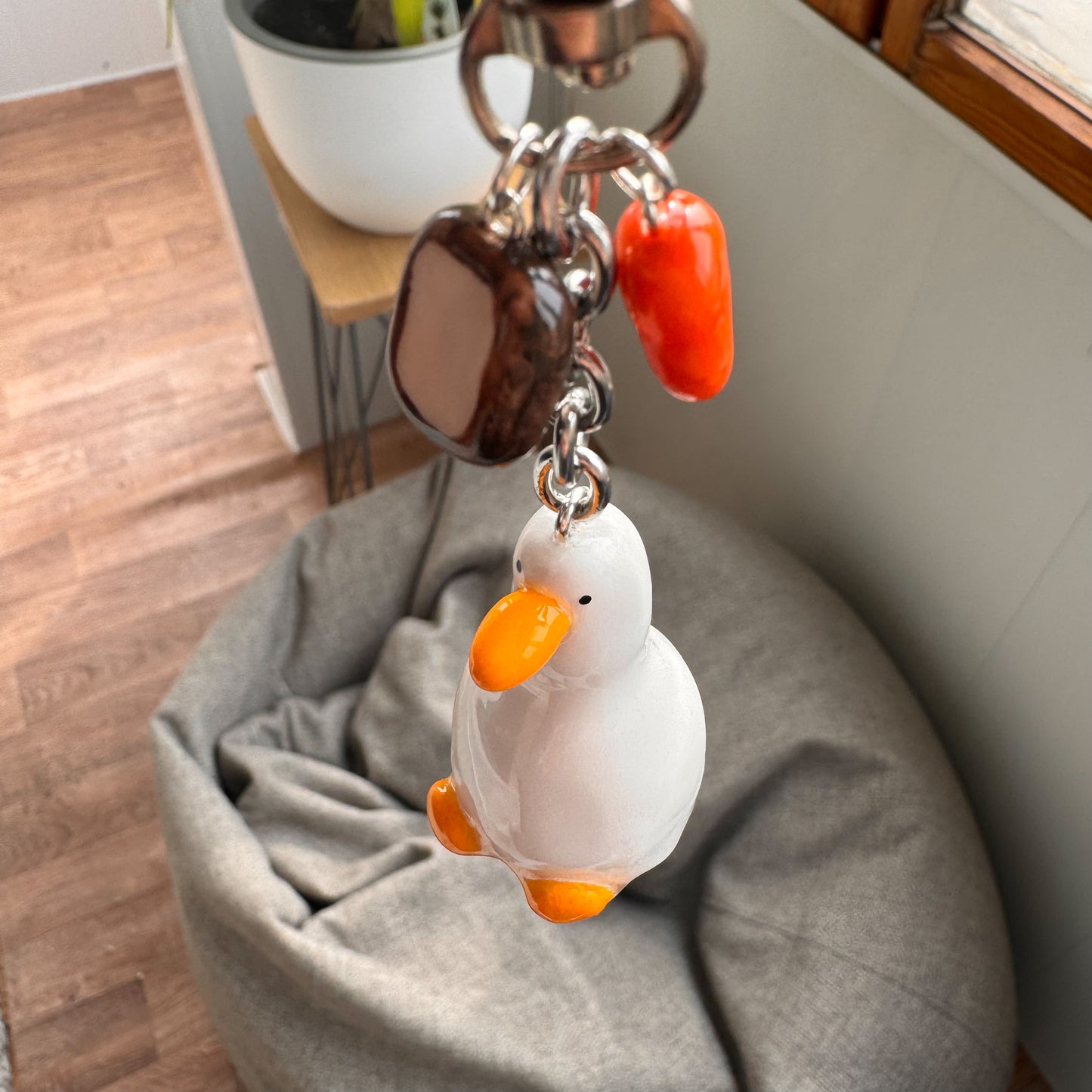 Goose keychain