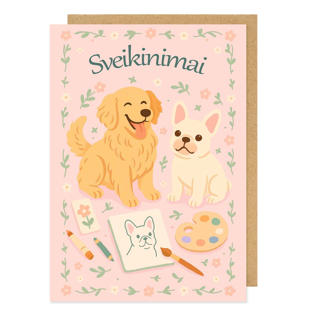 Atvirukas SVEIKINIMAI