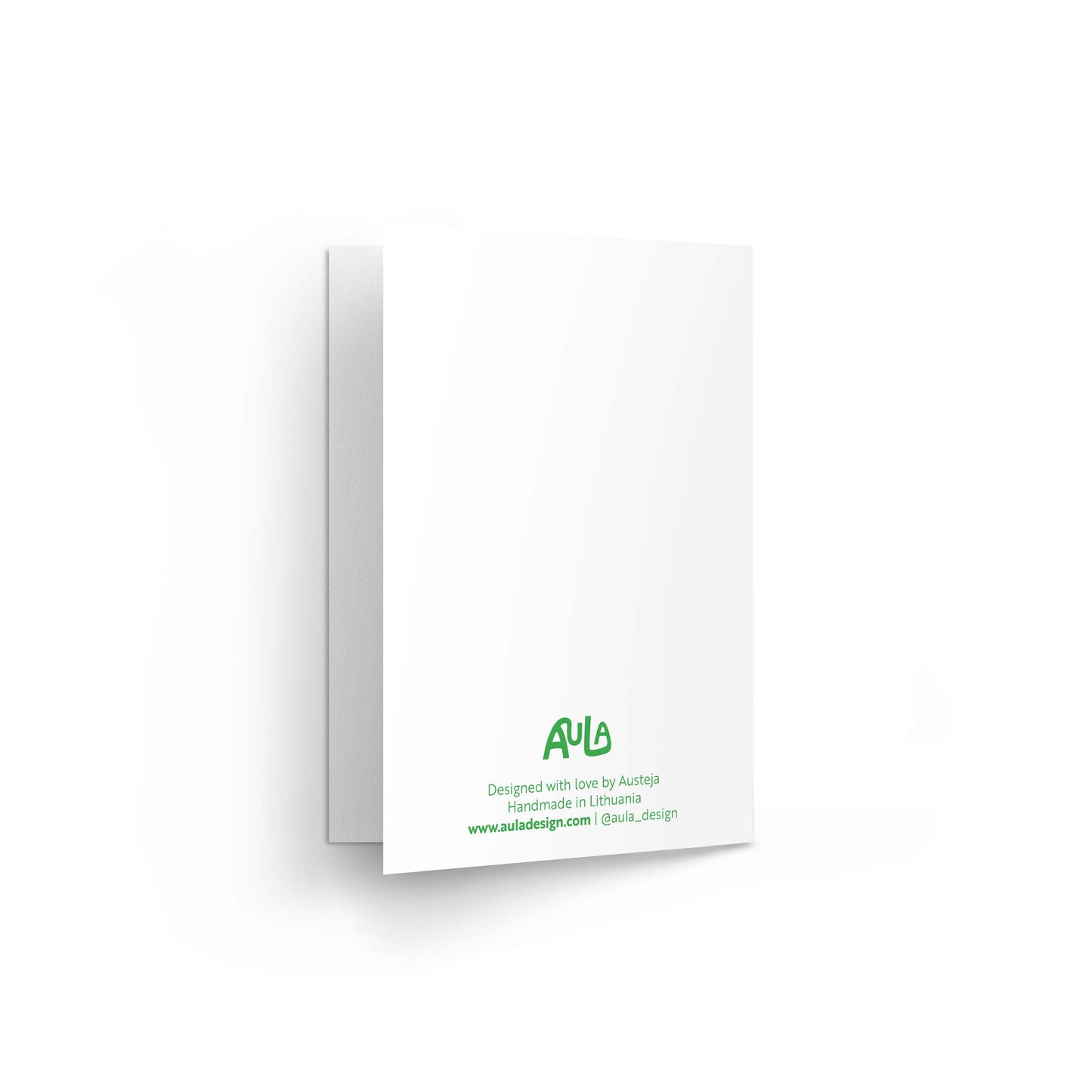 Sheep and flowers gift card