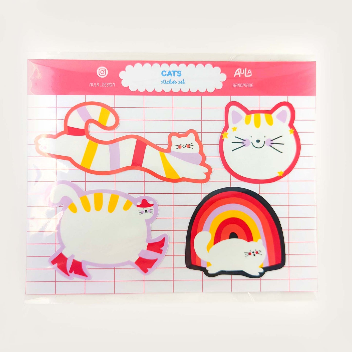 Cat stickers SET