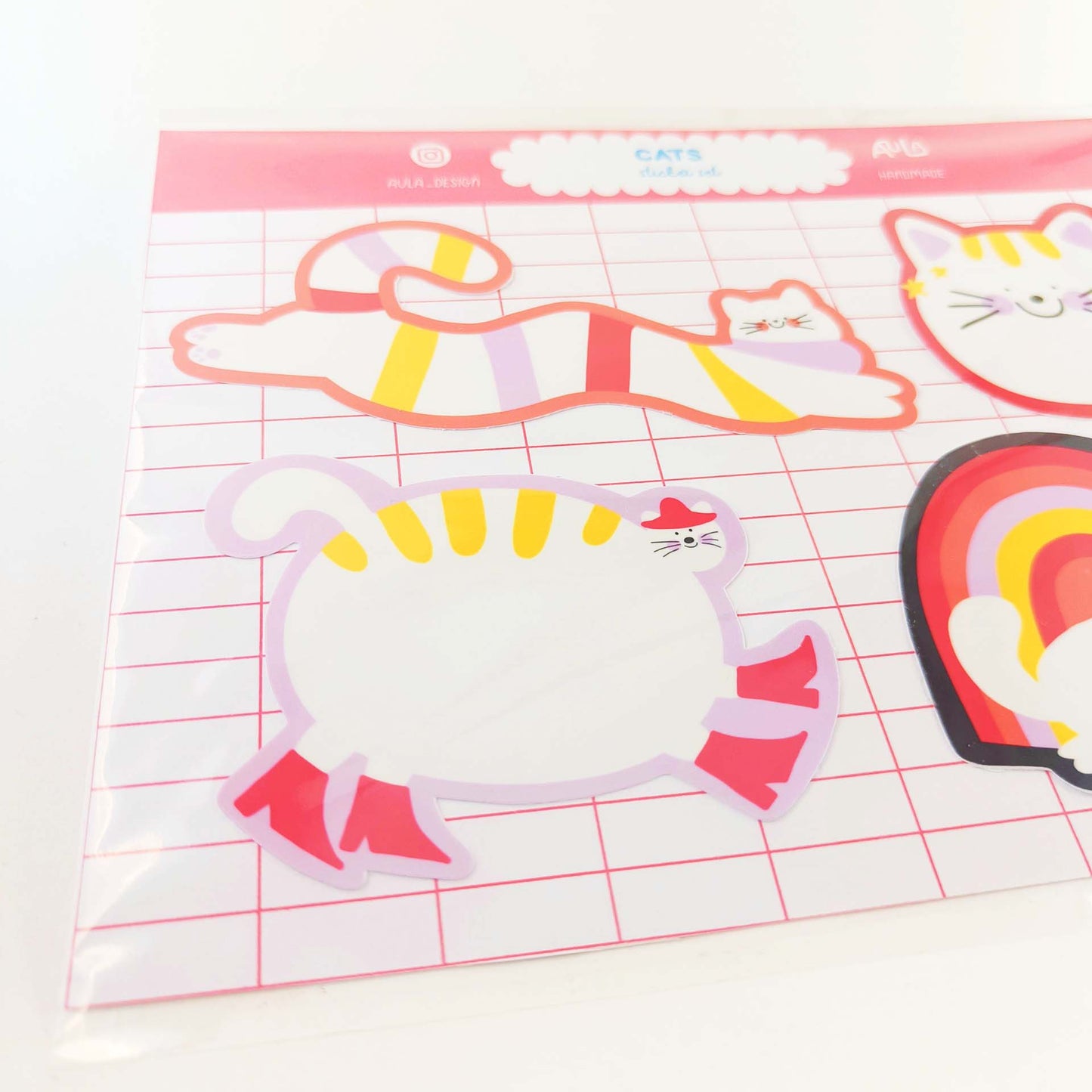 Cat stickers SET