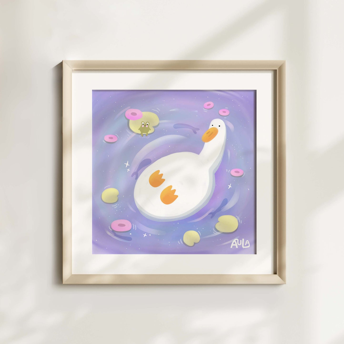 Magical pond print