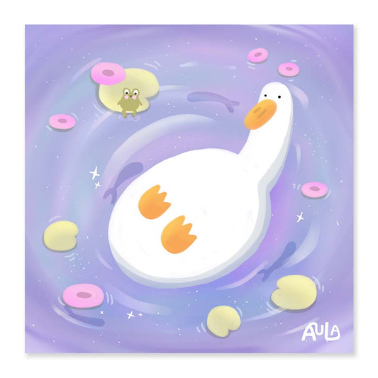 Magical pond print