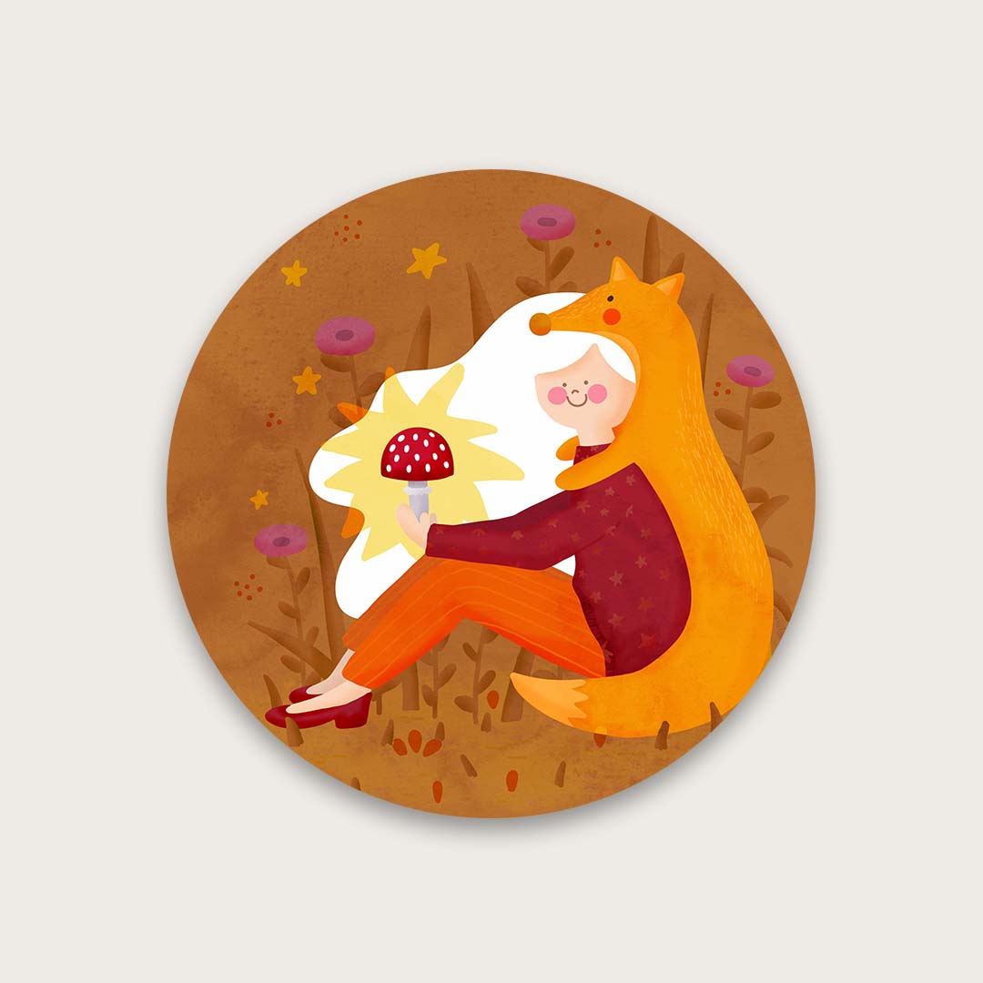 Autumn good sticker