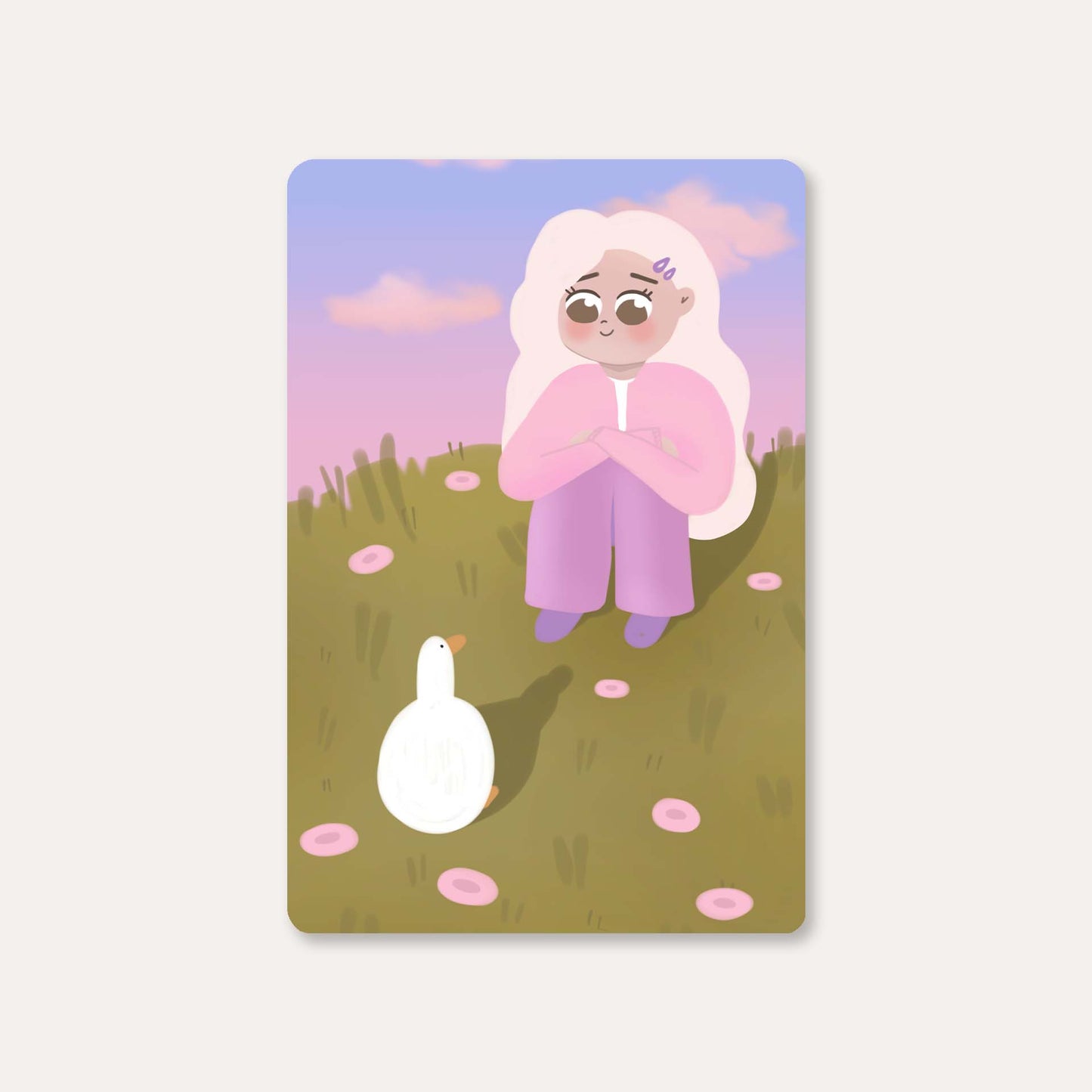 You are loved sticker