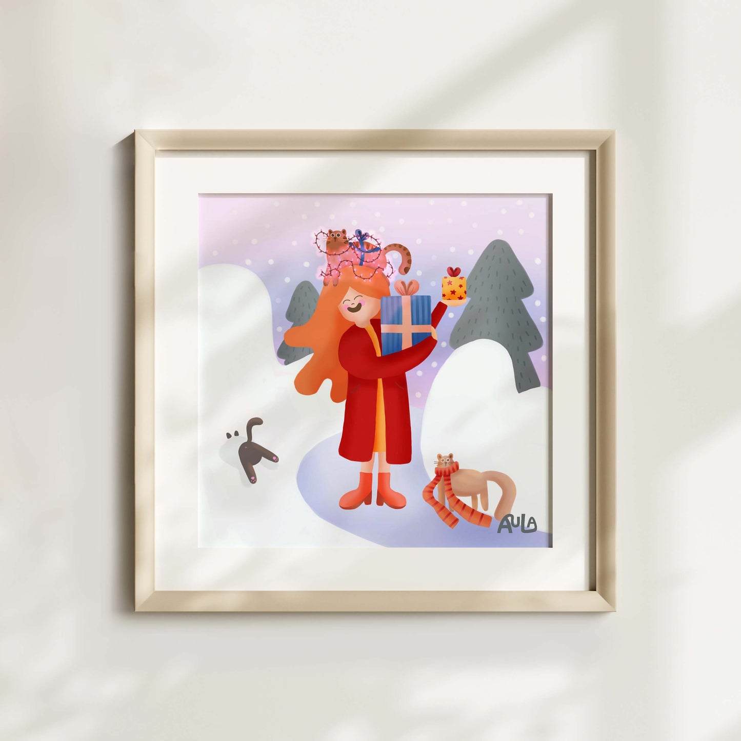 Gift season print