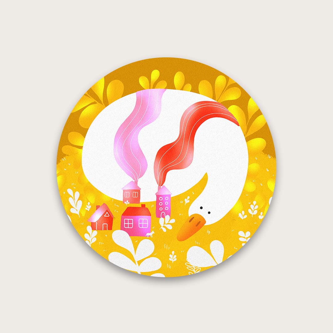 Growth takes time sticker