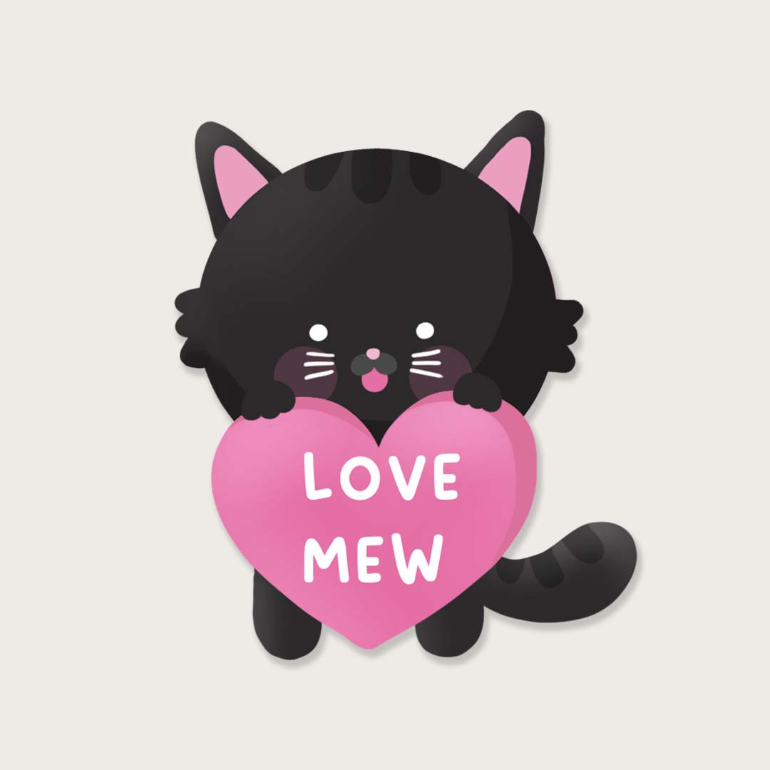 Love mew sticker