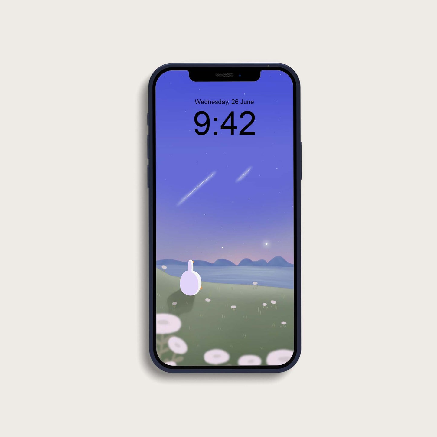 Lonely dreaming phone wallpaper