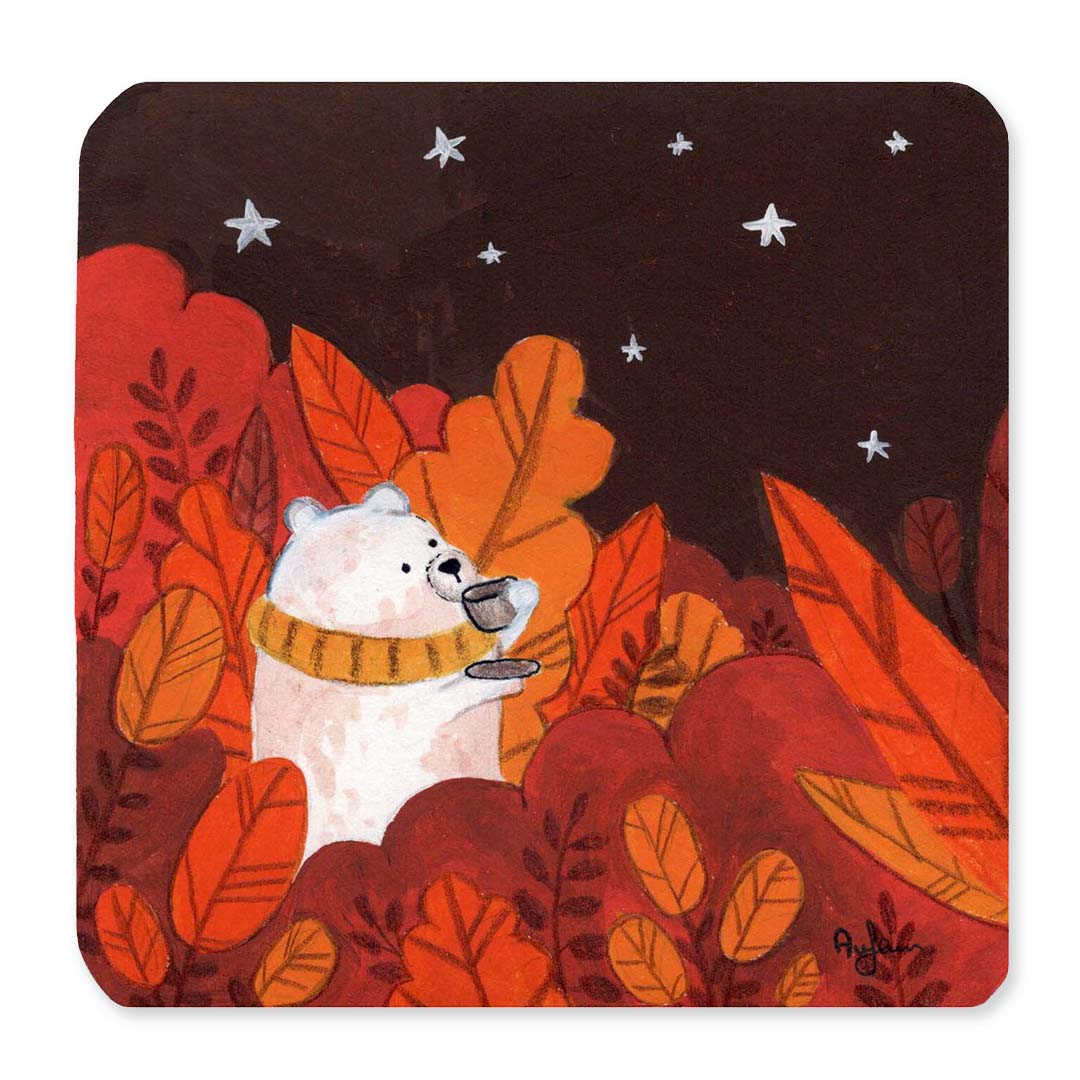 Cacao drink print