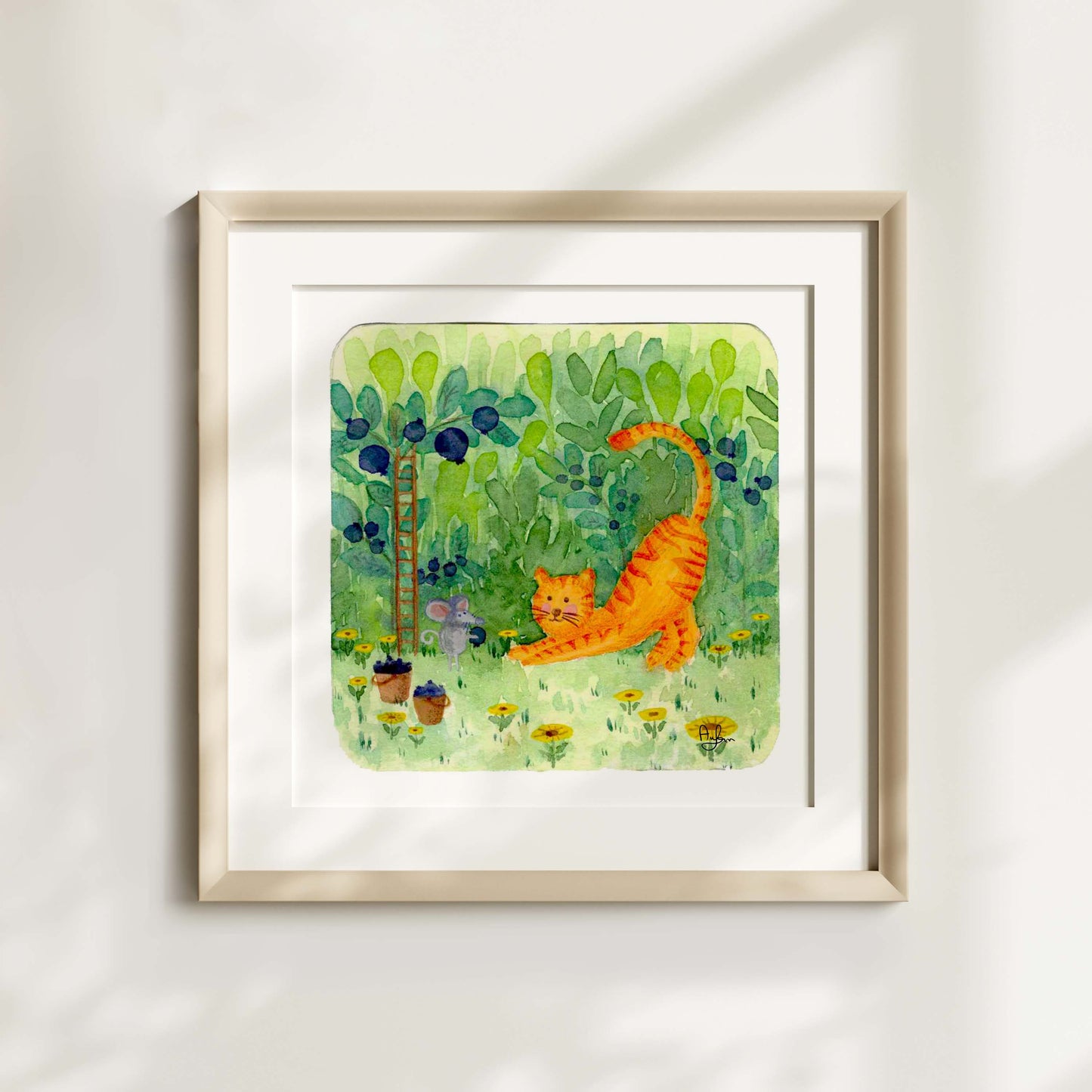 Summer berries print
