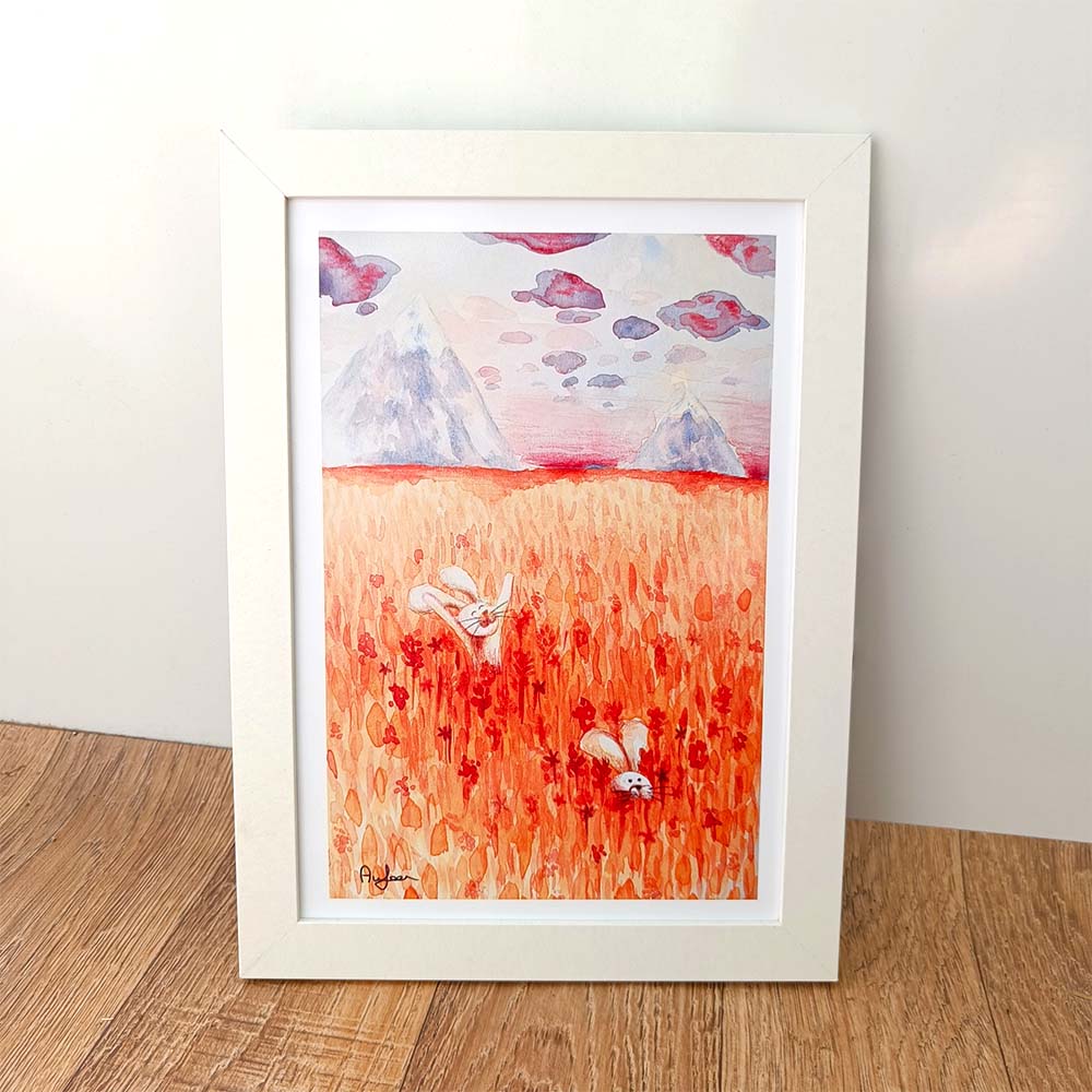 Freedom for bunny print