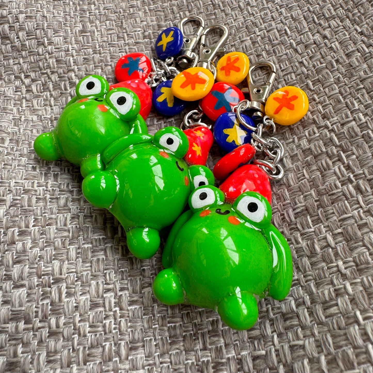 Frog keychain