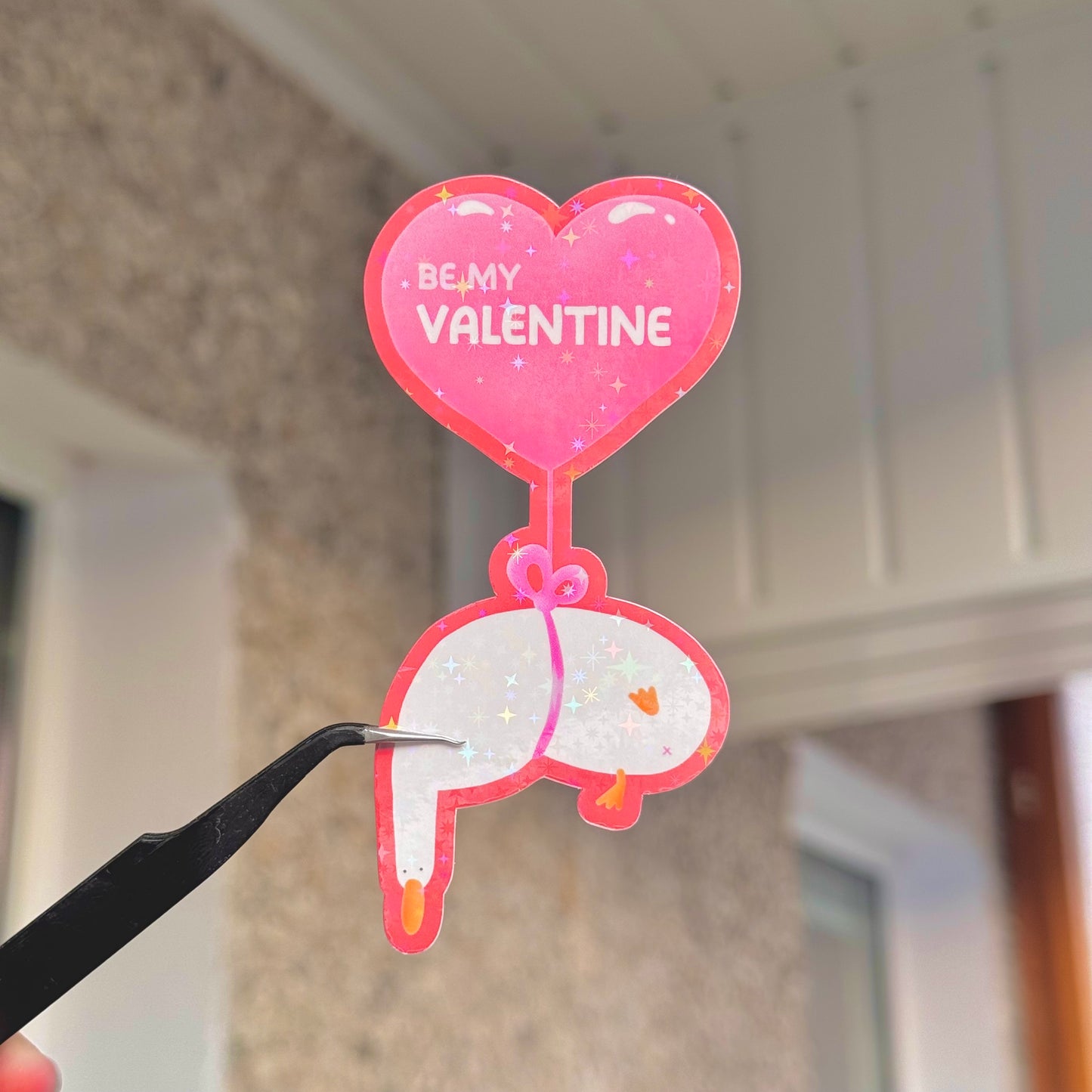 Be my Valentine sticker