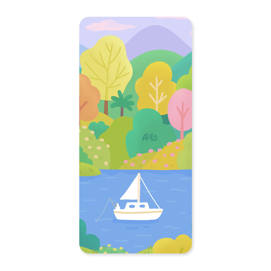 Fisherman bookmark