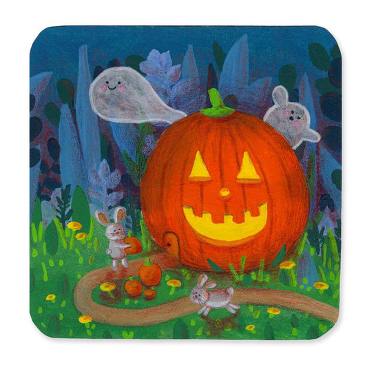 Halloween pumpkin print