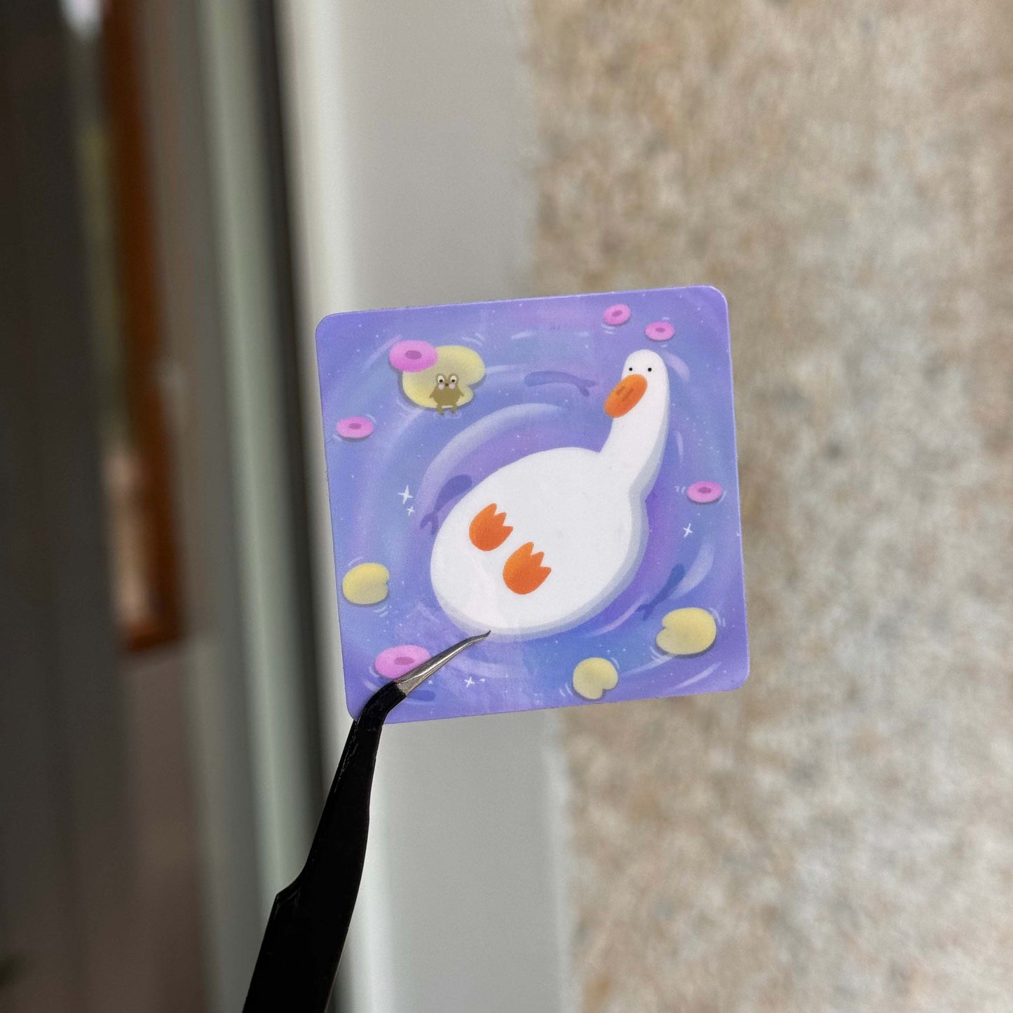 Magical pond sticker
