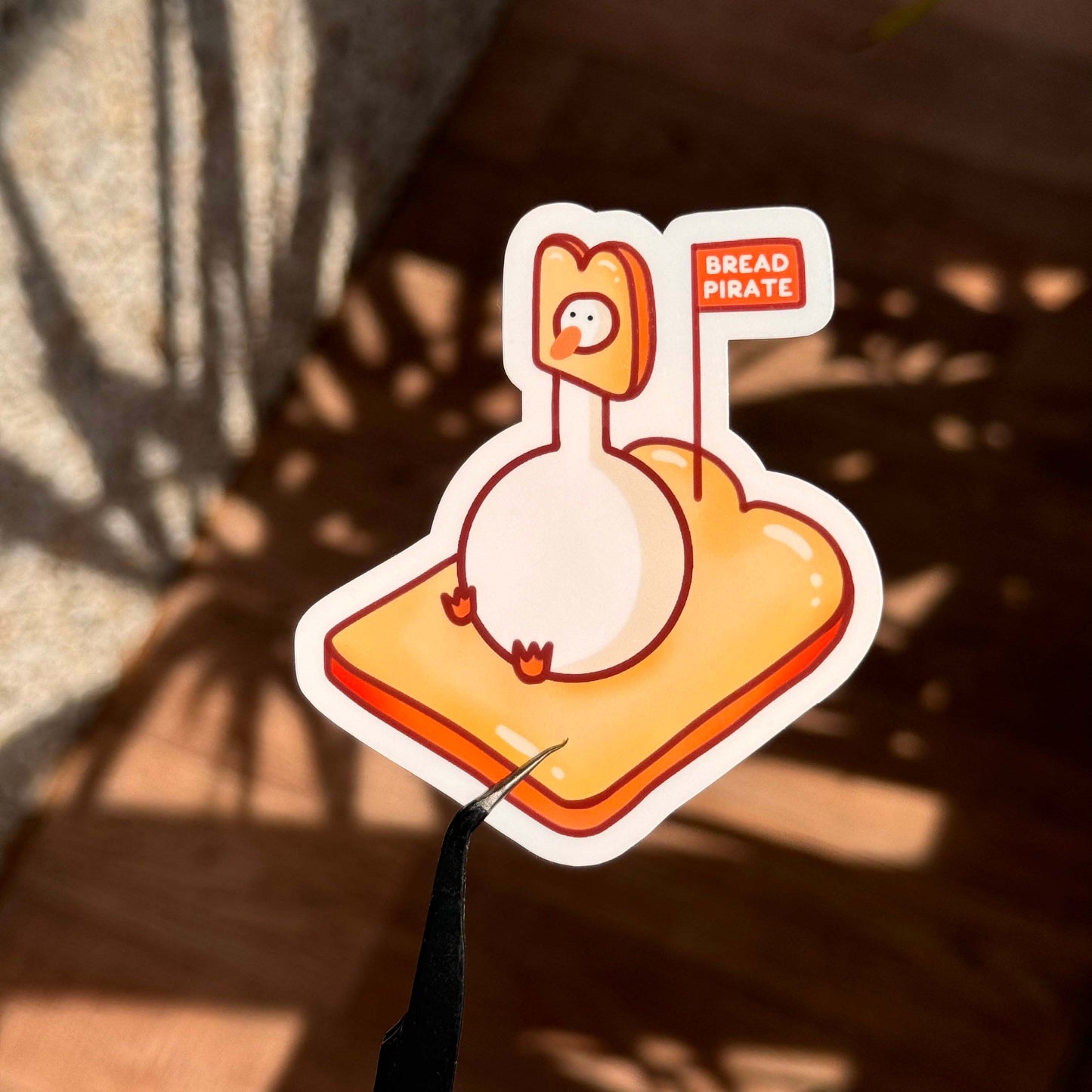 Bread pirate sticker
