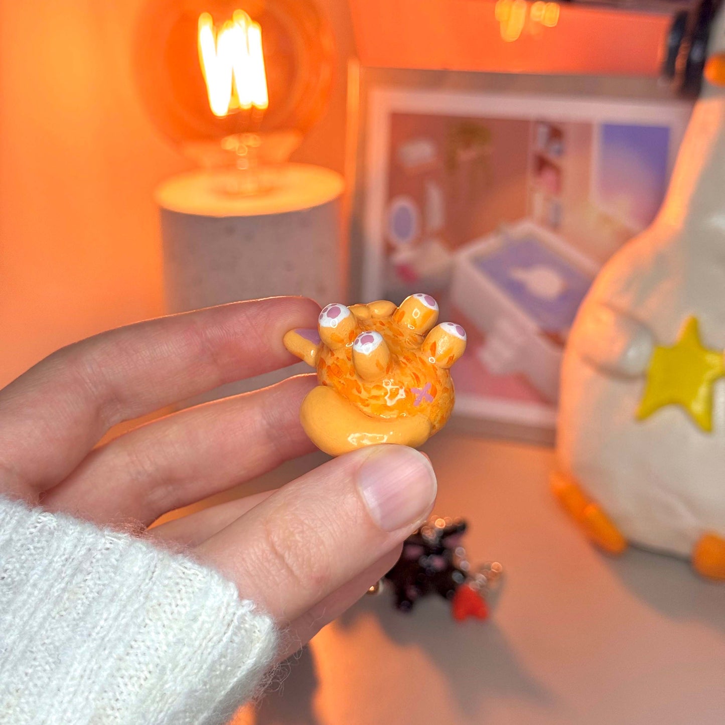 Kitty keychain