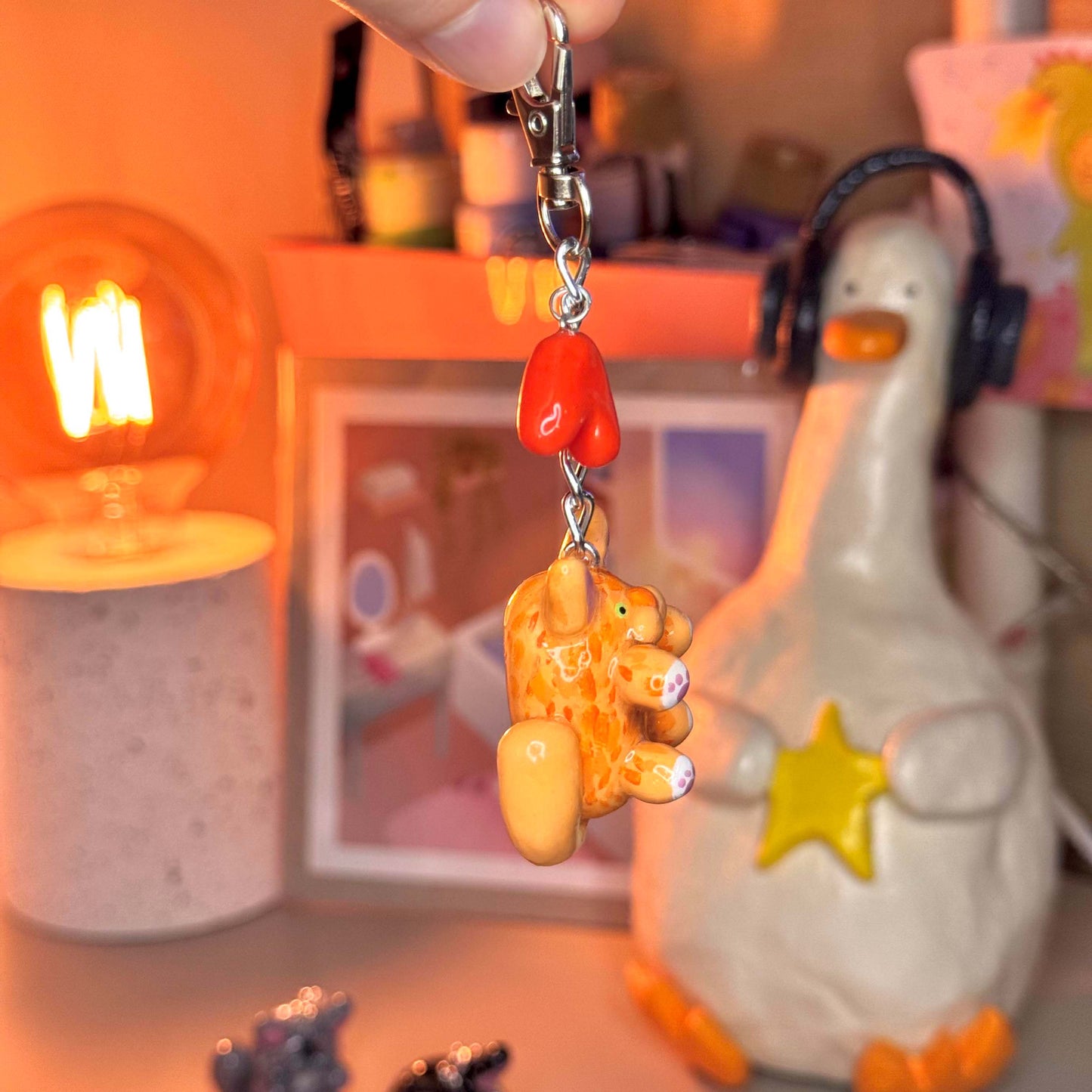 Kitty keychain