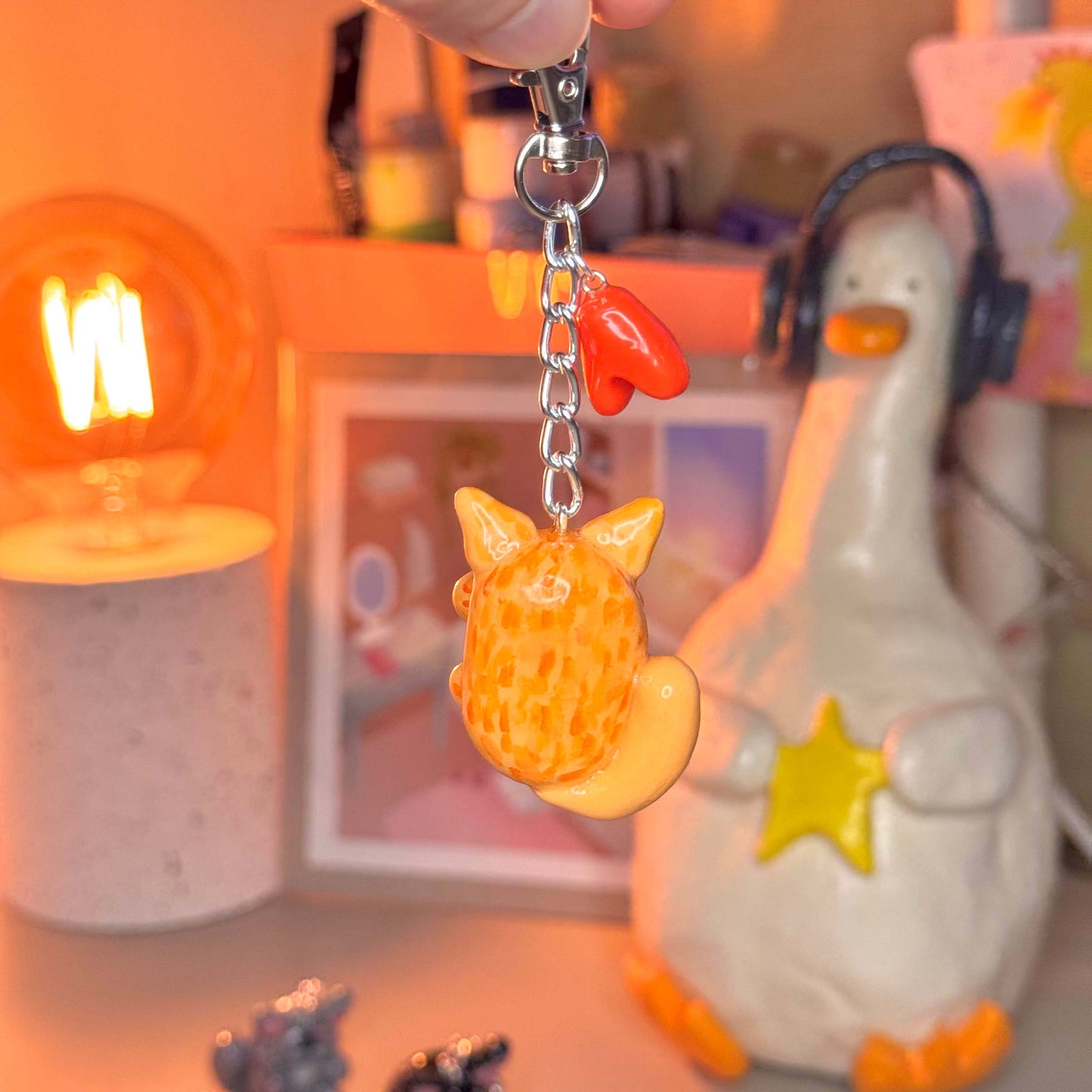 Kitty keychain