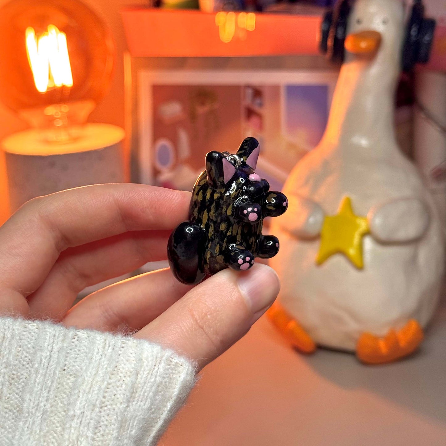 Kitty keychain