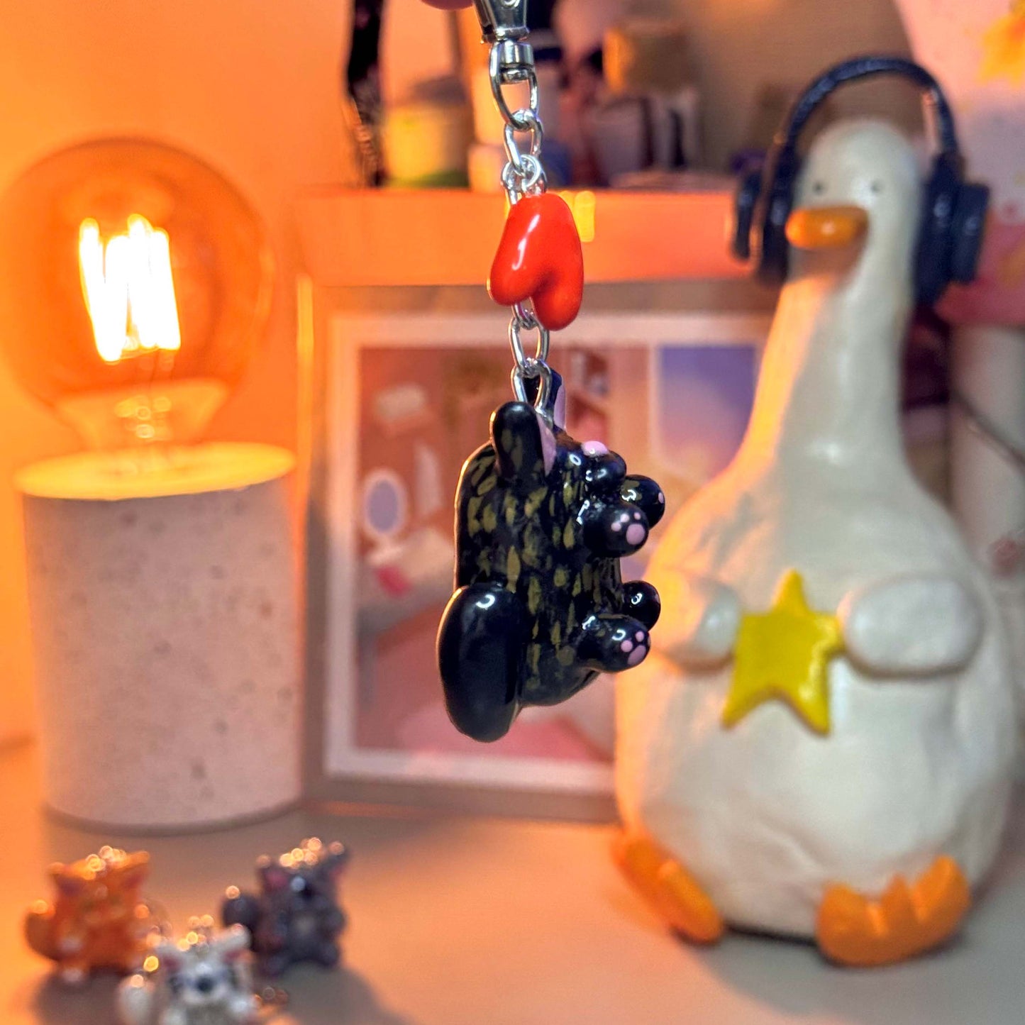 Kitty keychain