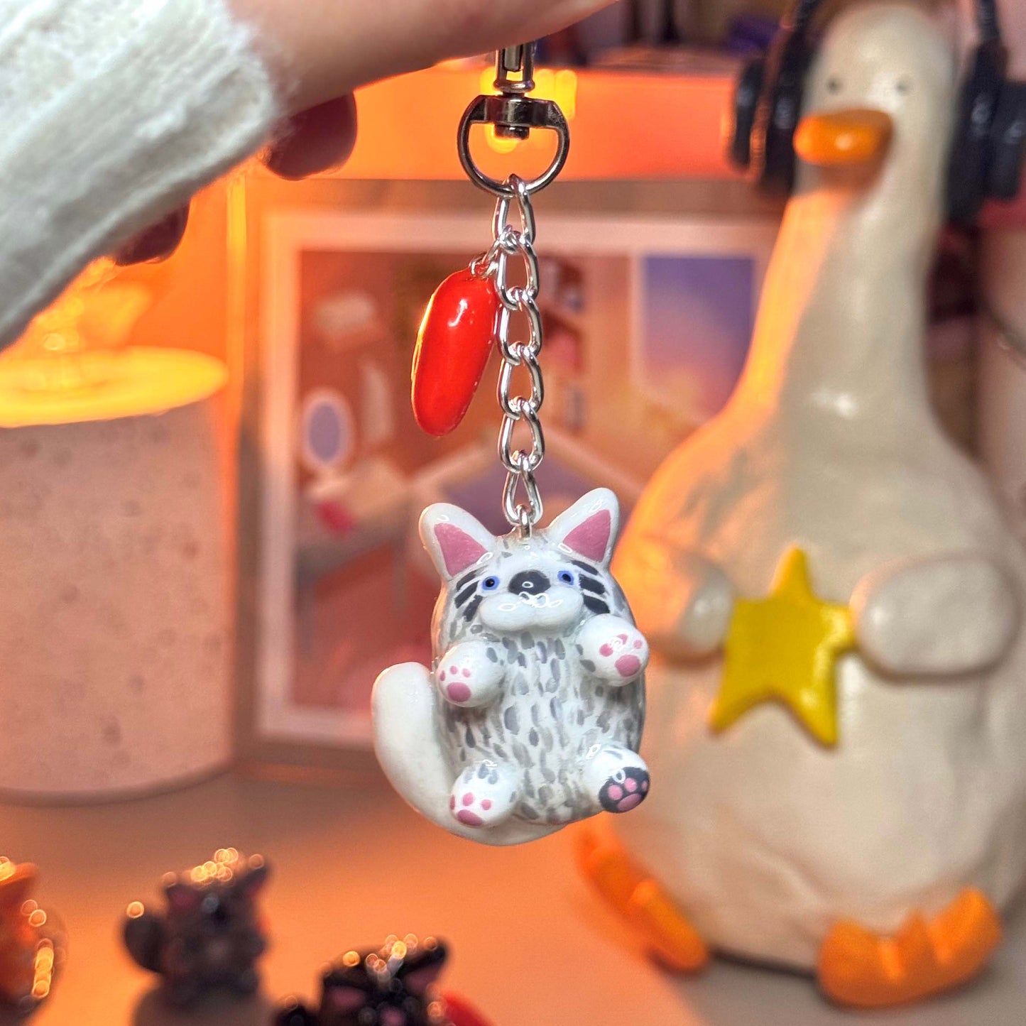 Kitty keychain