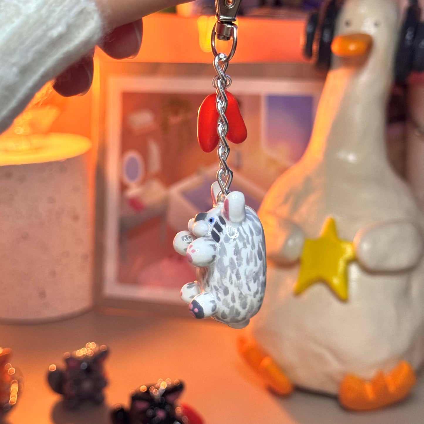 Kitty keychain
