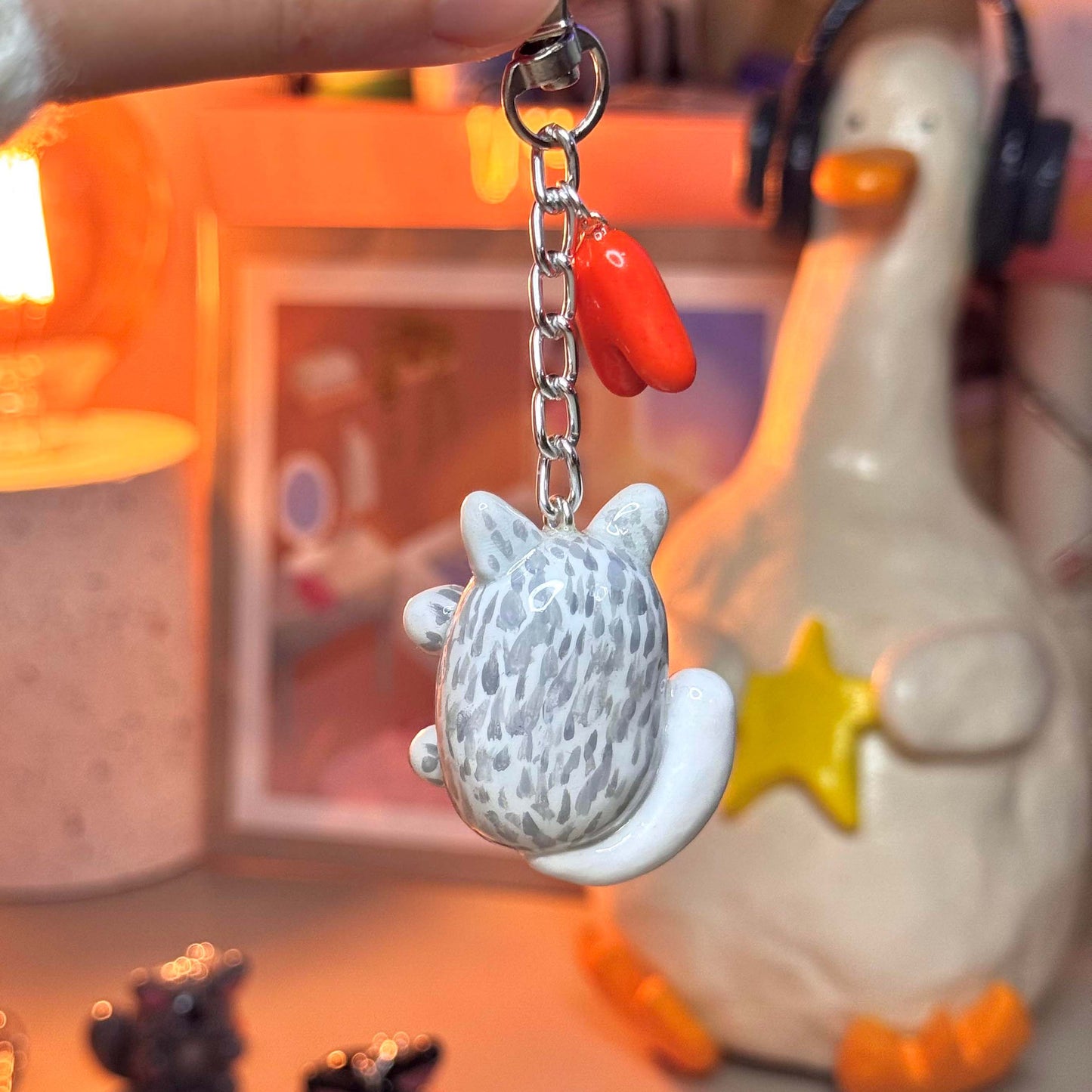 Kitty keychain