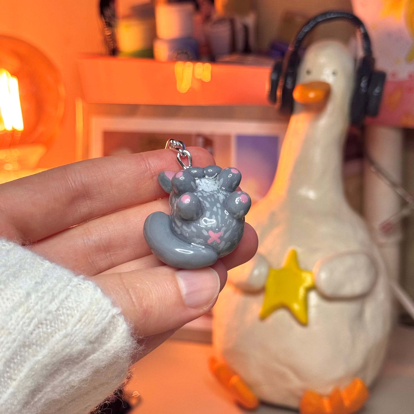 Kitty keychain