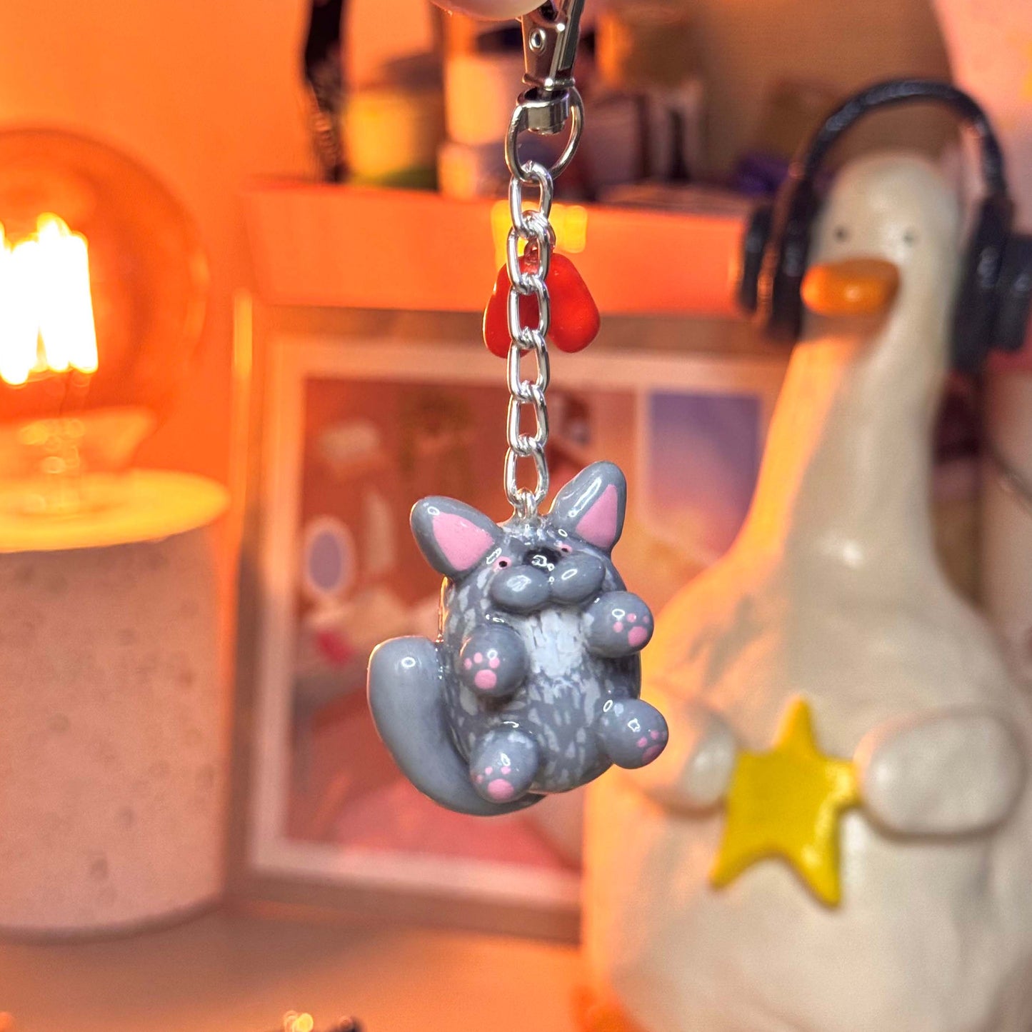 Kitty keychain