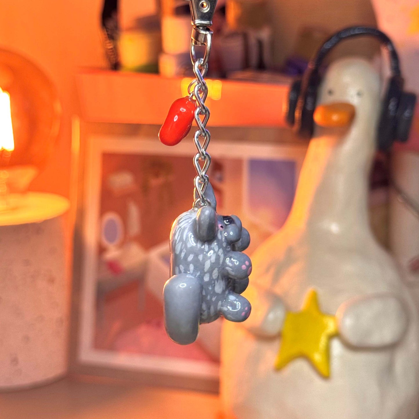 Kitty keychain