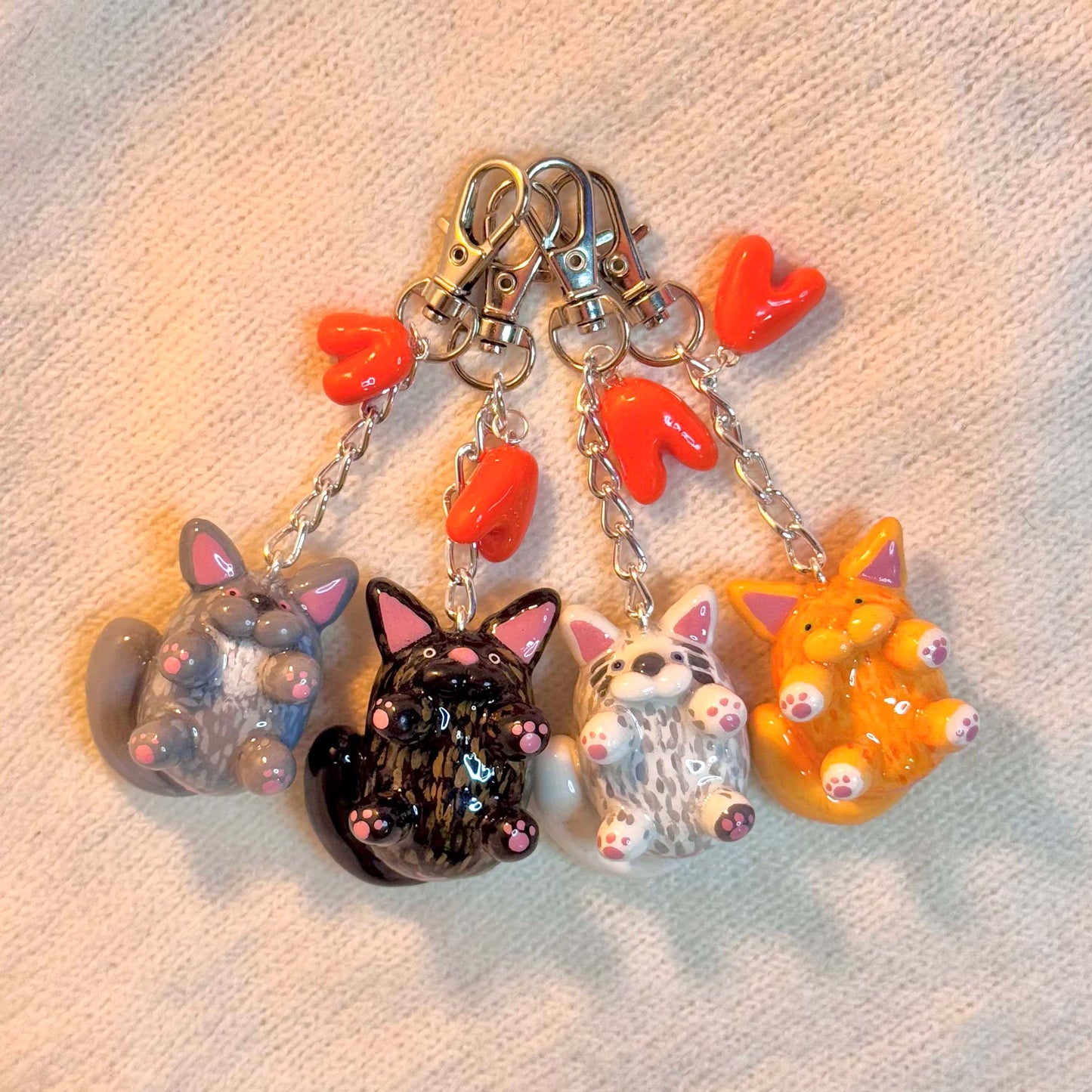 Kitty keychain