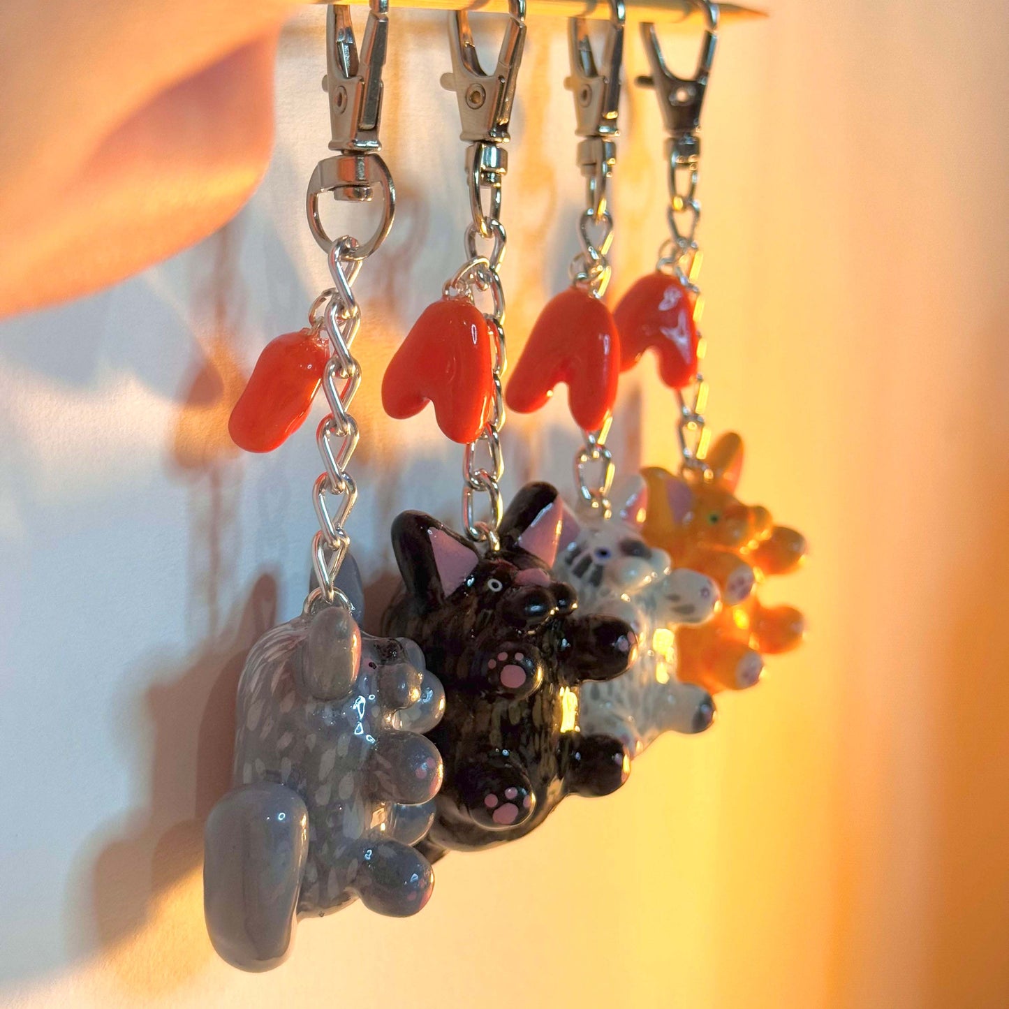 Kitty keychain