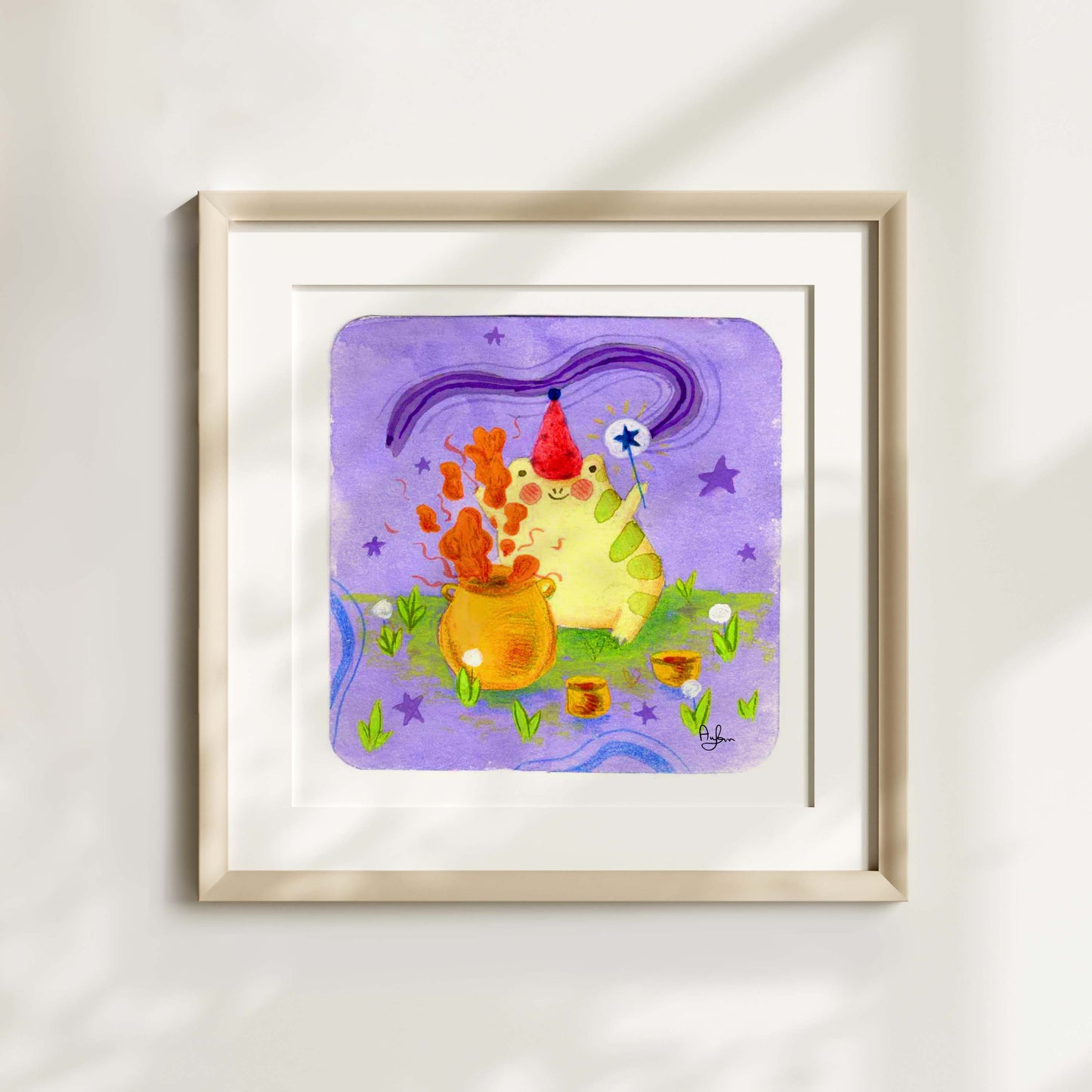 Magical pot print