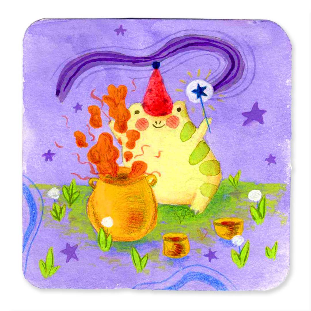 Magical pot print