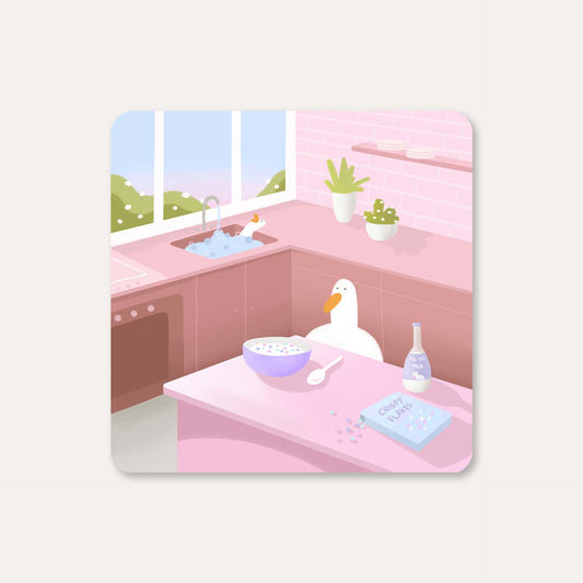 Roommates sticker