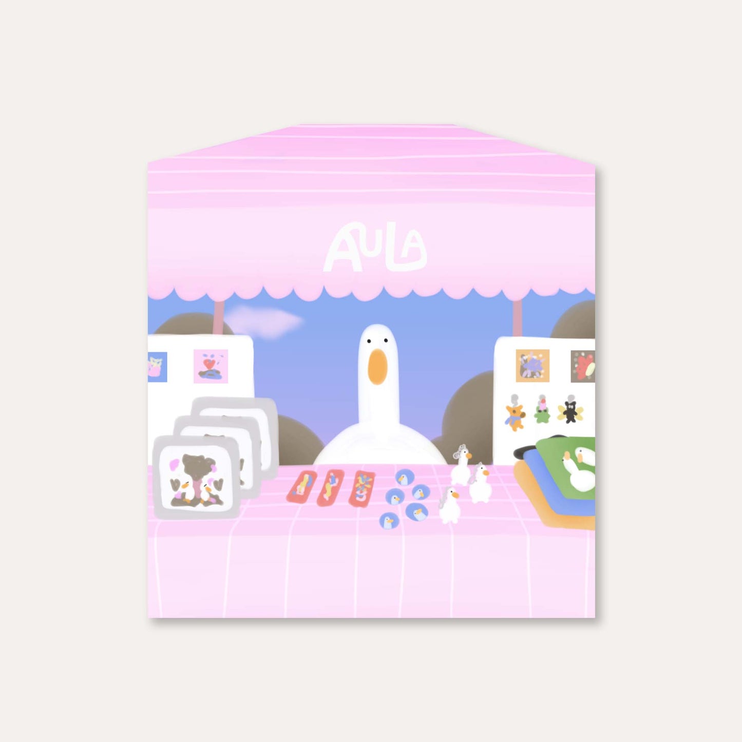 Aula shop sticker