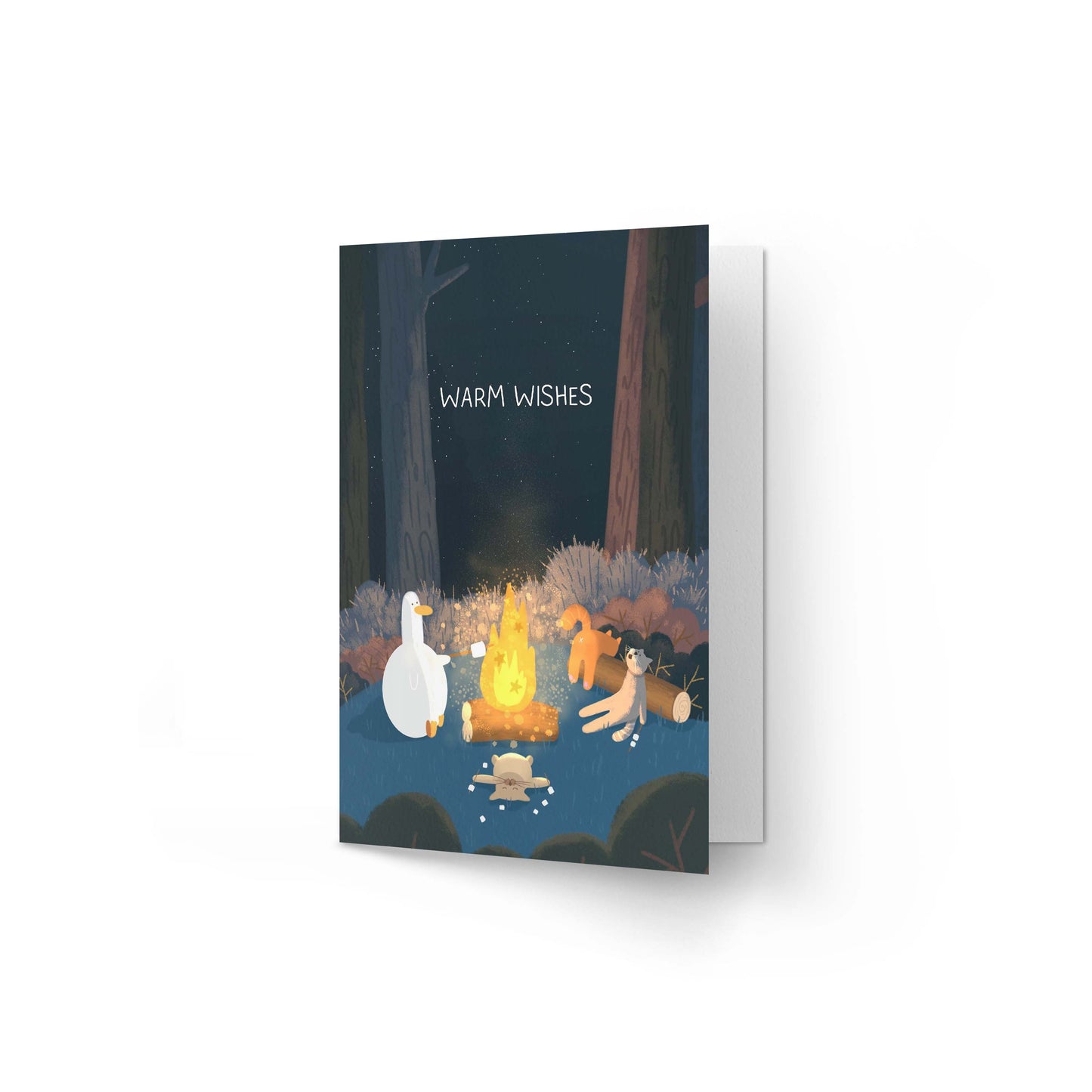 Camping night gift card