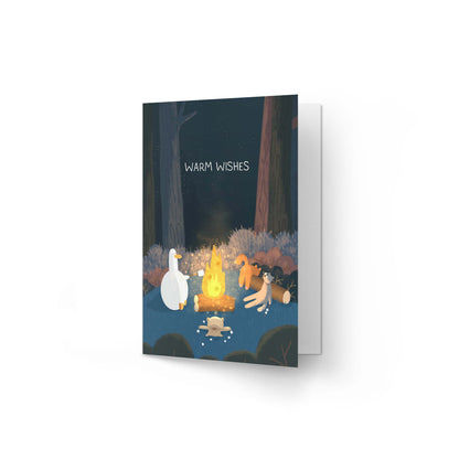 Camping night gift card