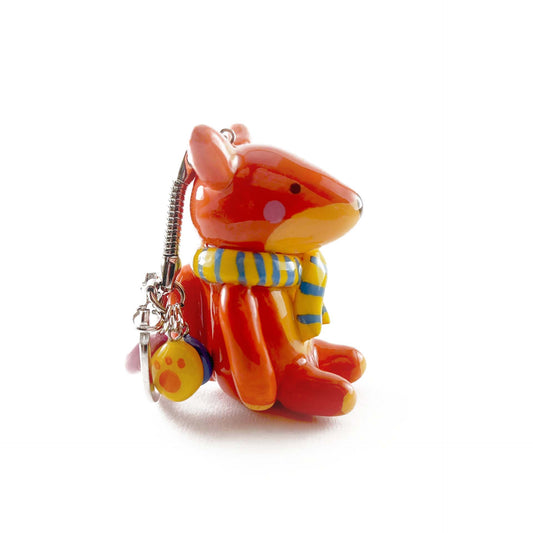 Red fox keychain