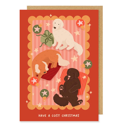 Cozy Christmas gift card