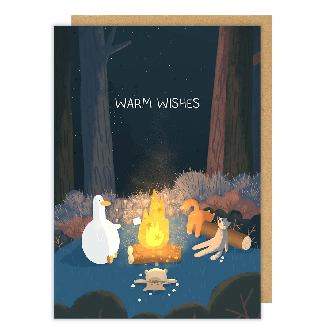 Camping night gift card